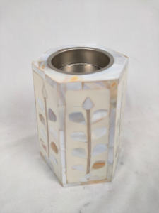 Main Mère Perle Mukhbar Brûleur Résine Incrustation Porte-Encens Religieux Aromathérapie Diffuseur Offre Spéciale Arabe Brûleur Religieux - Product Image 3