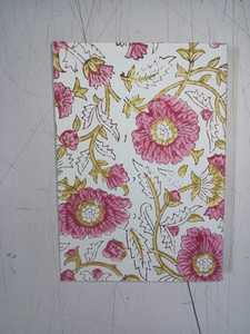 Cuaderno con Estampado Artesanal, Diario Decorativo de Papel Hecho a Mano, Diario Tradicional Indio con Estampado de Bloques, Diseño Personalizado - Product Image 4
