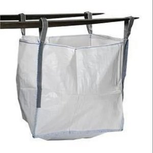 Sacs Jumbo en polypropylène tissé PP, vides, personnalisés OEM, pour déchets de construction et sable, capacité 1000 kg - Product Image 1