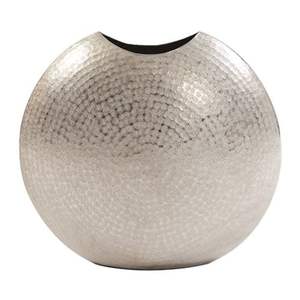 Ensemble de vases en métal doré de luxe, décor floral ajouré élégant, centre de table moderne et minimaliste pour salon, vase en aluminium en gros - Product Image 2