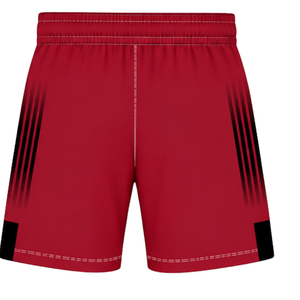 <b>Red</b> Maroon White Rugby <b>Shorts</b> Team Uniform Breathable Lightweight Custom Training Sportswear Athletic Performance <b>Shorts</b> - Product Image 2