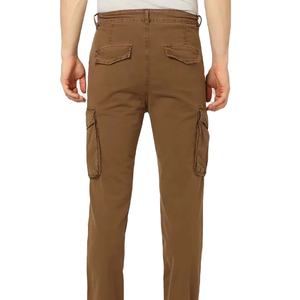 Pantalones Cargo de Mezclilla 100% Algodón de Corte Holgado, Pantalones Cargo de Pierna Ancha, Pantalones Personalizados, Jeans para Hombre, Pantalones de Carpintero con 8 Bolsillos - Product Image 2