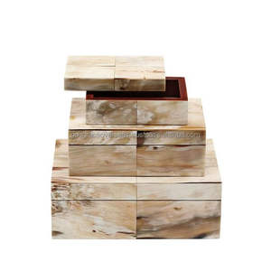 Caja de Almacenamiento de Joyas de MDF Artística Hecha a Mano, Diseño Pulido Natural, Tema de Amor, Cierre con Hebilla, Tamaño Personalizable para el Hogar - Product Image 5