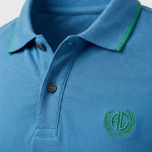 เสื้อโปโลแขนสั้นลายทางผ้าฝ้ายสำหรับผู้ชาย รุ่นซัมเมอร์ คอปก ระบายอากาศได้ดี สวมใส่สบาย เหมาะสำหรับเล่นกีฬาและแฟชั่น - Product Image 4