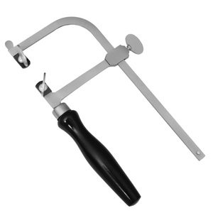 Sierra de arco portátil para joyería sin tornillo de tensión, con mango negro, herramienta para cortar alambre y tallar, para la fabricación de joyas - Product Image 3