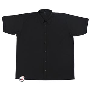 Camisetas personalizadas de manga corta con botones para hombre, camisetas de algodón liso de estilo informal ligero de verano para hombre - Product Image 1