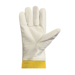 Guantes de apicultura de cuero 100% algodón antialérgicos, guantes de protección contra picaduras de abejas, guantes ventilados de manga larga, equipo. - Product Image 3