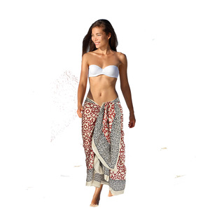 <b>Sarong</b> Wrap Cover-up Maxi Knitted Sexy <b>Beach</b> Shawl Floral Animal Batik Plaid Print Letter Striped Plus Size Maternity Fitness - Product Image 1