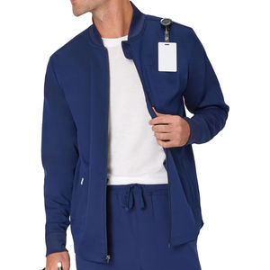 Uniforme de Hospital Unisex de Alta Calidad y Comodidad, Uniforme Médico para Hombre, Chaqueta con Cuello en V, Chaqueta de Enfermería con Logotipo Personalizado - Product Image 1