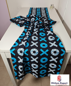 Tissu africain imprimé Ankara en coton de haute qualité pour la confection de vêtements féminins et les artisanat fait main au Cameroun - Product Image 3