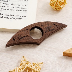 Soporte de Anillo para el Dedo para Leer Libros, Sujetador de Dedos de Madera - Product Image 2