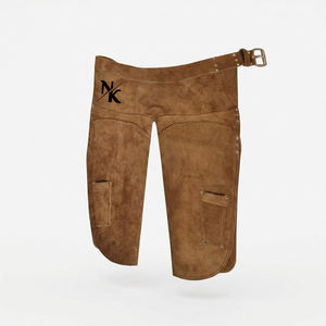 Mejor Delantal de Herrador de Cuero Genuino de Búfalo de Grano Completo, con Cierre de Hebilla Duradero, para Productos Ecuestres y Forja de Pezuñas - Product Image 1