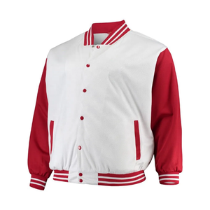 Chaqueta Varsity Slim Fit de Estilo Urbano para Hombre, Diseño Moderno y Universitario con Cuello Alto para Invierno - Product Image 3