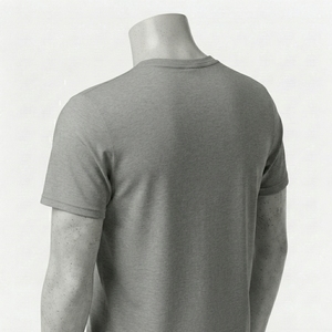 T-shirt pour homme avec impression graphique, coton premium, vêtement décontracté avec motifs artistiques créatifs, graphismes détaillés, tissu doux, coupe confortable - Product Image 3