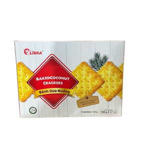 Galletas de Coco Únicas de Fábrica Vietnamita 220g Crujientes Dulces y Esponjosas, Snack con Empaque Privado, Venta al por Mayor ODM - Product Image 1