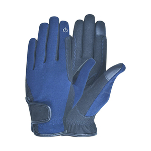 Gants d'équitation en cuir de chèvre véritable, durables, respirants, pour cavaliers professionnels, logo personnalisé - Product Image 4