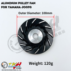 พูลเลย์แปรผันความเร็วสูง 100 มม. สำหรับรถจักรยานยนต์ TWH JOG 90 ยี่ห้อ YAMAHA - Product Image 2