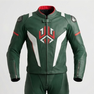 Chaqueta de Motociclista de Cuero Genuino para Hombre de la Mejor Calidad, Nueva Colección de Invierno, Chaquetas de Motocicleta con Protecciones Desmontables Personalizadas - Product Image 1
