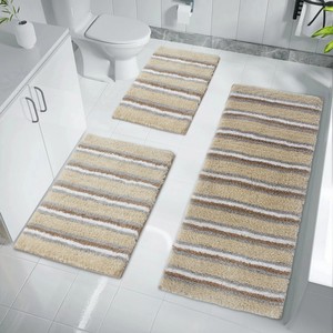 Alfombra de Baño de Espuma Viscoelástica Antideslizante e Impermeable, Ecológica, con Diseño Moderno de Guijarros, Marca Avior de la India, Directo de Fábrica - Product Image 2
