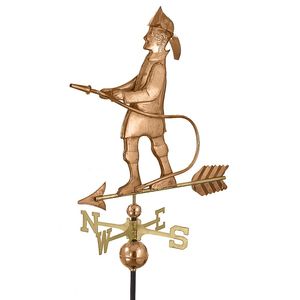 <b>Antique</b> Luxury Iron Bird Weather Vane <b>Compass</b> Directions Bird Powder Coated Finish Freestanding Outdoor Garden Ornament - Product Image 4