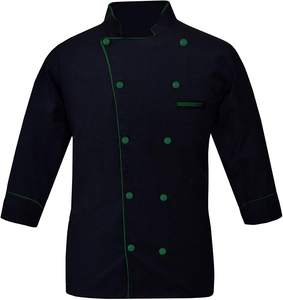 Veste de Chef Professionnelle en Coton Respirant et Imperméable pour Hommes et Femmes – Uniforme de Travail pour Cuisine de Restaurant – Vente en Gros - Product Image 2