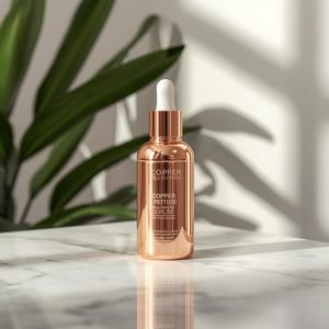 Sérum Visage Anti-Âge au Cuivre Bleu Peptidique Marque Blanche, Logo Personnalisé, Soin des Lèvres Liquide Éclaircissant et Raffermissant Enrichi en Vitamines pour la Peau - Product Image 5