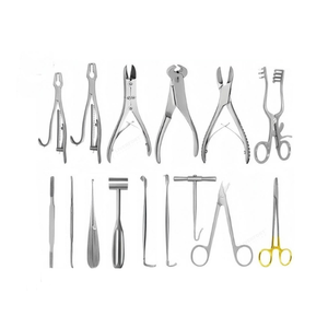 Juego de Instrumentos Quirúrgicos Veterinarios de Alta Calidad, 15 Piezas, Acero Inoxidable Alemán, Manual, Reutilizable - Product Image 1