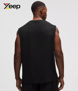 เสื้อกล้ามออกกำลังกายผู้ชาย XEEP รุ่น XC-GTT-34 คุณภาพสูง ระบายอากาศได้ดี แห้งเร็ว พิมพ์ลายแบบ Heat-Transfer ผ้าถัก 100% คอตตอน คอกลม ด้านหน้า - Product Image 2