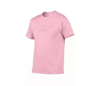 Camiseta de Alta Calidad para Mujer, Lisa, Negra, Casual, de Manga Corta, Holgada, Transpirable, 100% Poliéster, Primavera, Impresión de Logotipo Personalizado - Product Image 4