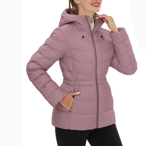 Chaqueta Acolchada Informal Personalizada para Hombre y Mujer, Parka de Invierno con Relleno Grueso de Algodón, Transpirable, Color Negro, Interior Suave - Product Image 1