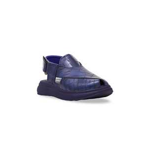 Niños Azul Marino Peshawari Chappal KD9560 Sandalias - Product Image 2