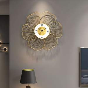 Classic Inspired Metal Wall <b>Clock</b> Featuring Detailed Craftsmanship For Timeless Interior Decoration And Appeal - Product Image 6