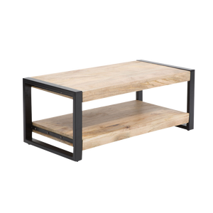 Mesa de Centro Vandana Nimbus Vento de 100 cm en Madera de Mango - Product Image 4