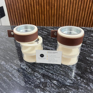 Quemador de incienso indio Religioso acrílico moderno, estufa de especias, caja de exhibición, resina táctil de cuero hecha a mano, Mubkhar de alta calidad - Product Image 4