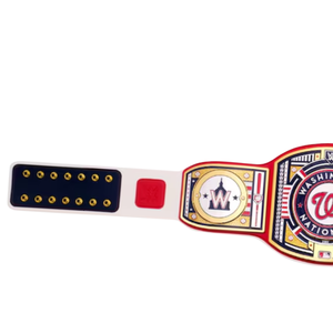 Washington Nationals Championship Belt Customizable Baseball Wrestling Belt High Quality Collectible Sports Title Belt for Fans - Product Image 4