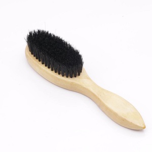 Masterlee Wave Paddle Hair <b>Brush</b> Vent Cushion Multicolor High Quality Wooden Boar Bristle Nondisposable Natural Wood Hair Beauty - Product Image 2