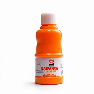 Témpera Naranja Fluorescente para Papel, Color Naranja Fluorescente Acuarela - Product Image 2