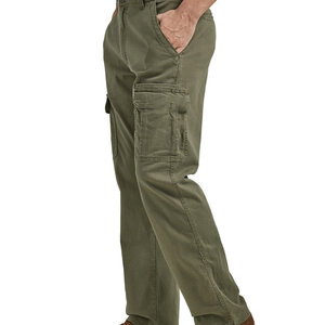 Pantalon cargo pour homme de haute qualité, respirant, avec cordon de serrage personnalisé, poche latérale, design professionnel et tendance, coupe droite - Product Image 3