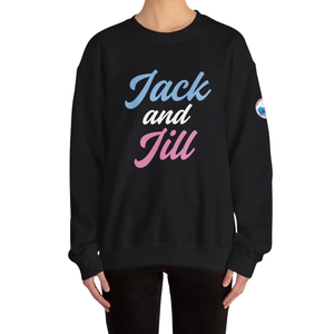 Sweat-shirt noir à motif graphique moderne, en molleton doux, col rond, manches longues, vêtement décontracté pour l'hiver - Product Image 1