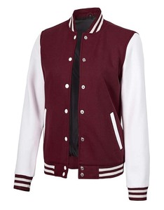 แจ็คเก็ตวาร์ซิตี้แฟชั่นวินเทจสั่งทำขายส่งสำหรับผู้ชาย สวมใส่สบาย ระบายอากาศได้ดี สไตล์ลำลองแบบคลาสสิก - Product Image 1