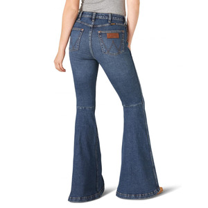High Quality 2026 New Style Women Ripped Jeans Denim Stretch Slim Fit Flared Trousers High Waist Plus Size Women's OEM - Product Image 6