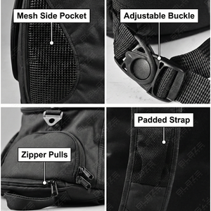 BLAZE FIGHT WEAR Grappling Taekwondo <b>Heavy</b> <b>Duty</b> Black <b>Backpack</b> with Gi Brazilian MMA Gym Gear Day Bag in Super Quality - Product Image 6