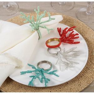 Handmade Jute Deer Head Napkin Rings Set 3Pcs Vintage <b>Table</b> Decoration Home Use - Product Image 2