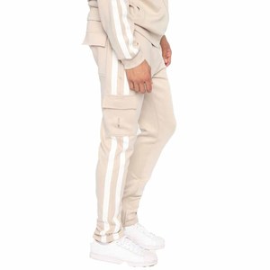 Conjunto Deportivo Informal de Invierno para Hombre, con Capucha, Transpirable, para Gimnasio, Entrenamiento, Correr, de Dos Piezas, Secado Rápido, 100% Algodón - Product Image 2