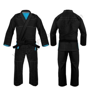 ชุดยิวยิตสู BJJ ผ้าคอตตอนเพิร์ลวีฟคุณภาพพรีเมียม น้ำหนักเบา ระบายอากาศได้ดี ทนทาน เหมาะสำหรับฝึกซ้อม สำหรับผู้ชายและผู้หญิง - Product Image 1