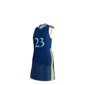 Ensemble d'uniformes de hockey sur gazon en polyester antibactérien à séchage rapide de haute qualité, respirant, avec maillot et jupe pour équipe, vêtements de sport pour - Product Image 1