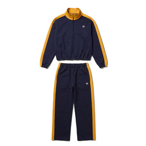 Ensembles de sweats à capuche décontractés pour hommes, couleur unie, avec panneaux latéraux assortis, vente en gros, veste zippée à manches longues, mode 2 pièces - Product Image 2