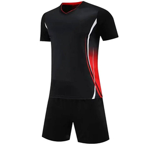 Ensemble de maillots de football de haute qualité pour adultes, impression de logo personnalisée, polyester respirant à séchage rapide, kit de sport de football - Product Image 2