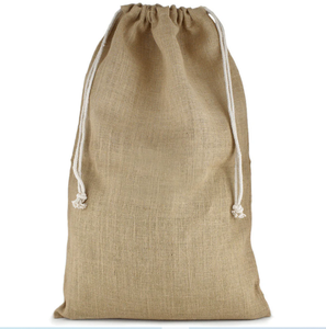 Sac de rangement en jute naturel écologique avec poignées durables pour l'organisation de la maison et l'usage quotidien - Product Image 3