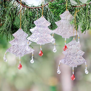 Adornos Navideños de Copos de Nieve Metálicos, Perfectos para Decoración de Árboles de Navidad y Personalizables - Product Image 6